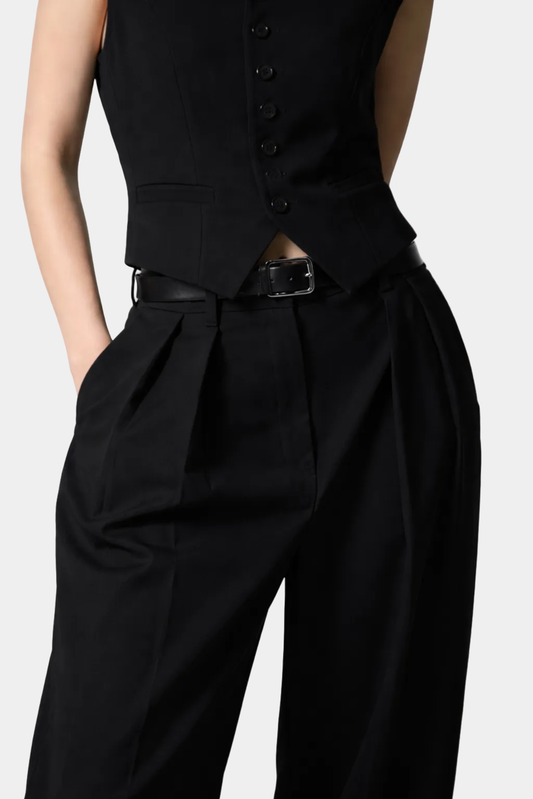 Heritage Refine Vest - Black