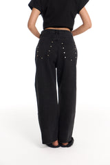 Contour Stud Denim