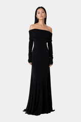 Silent Drape Maxi Dress