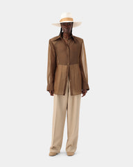 Silhouette Shirt - Brown