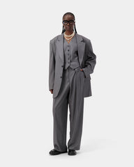 Stride Blazer - Grey Pin Stripe