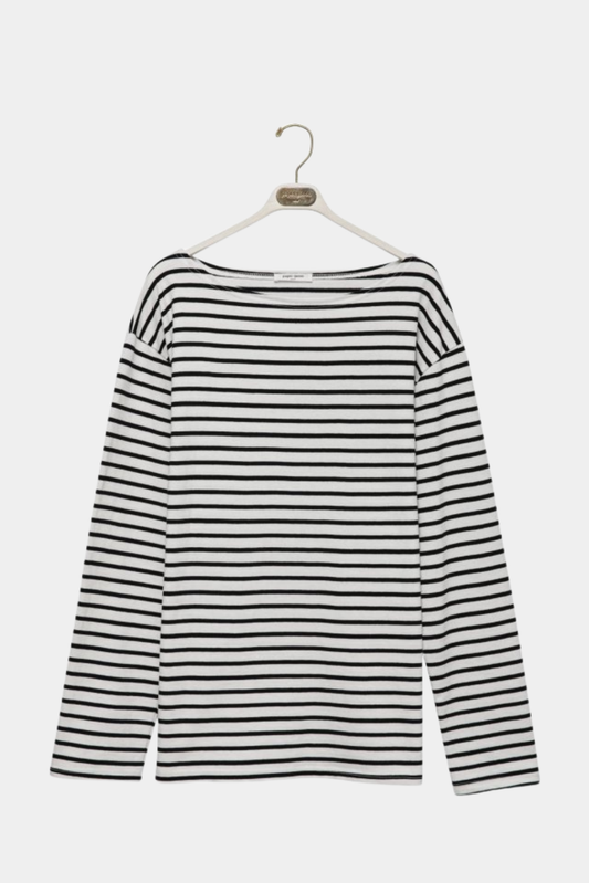 Striped Oversized Top